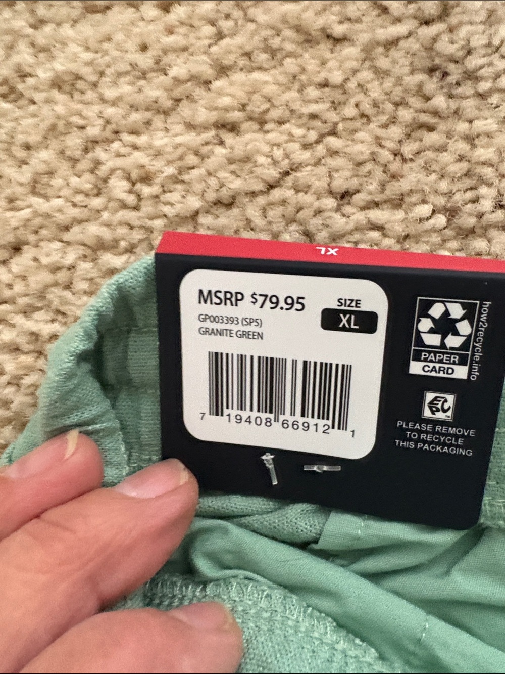 NWT Women’s XL  Relaxed Drawstring Pants — Sage - Picture 6 of 6